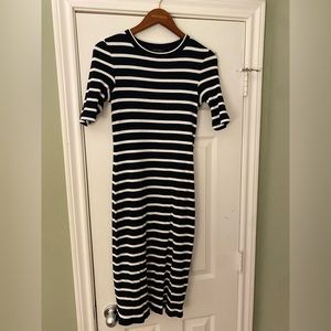 Banana republic striped dress